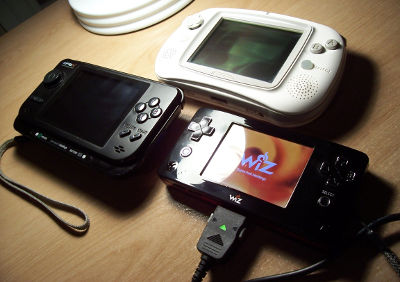 The old GP32, GP2X, and Wiz The old GP32, GP2X, and Wiz