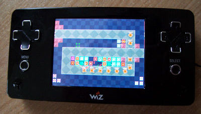 The GP2X Wiz had a touchscreen The GP2X Wiz had a touchscreen